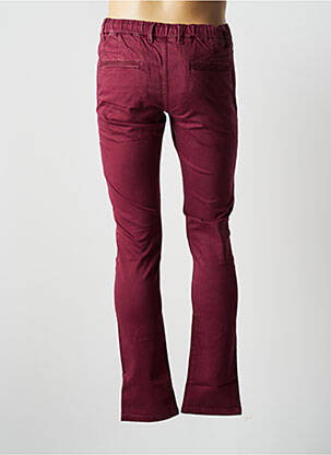 Pantalon chino elasticitate mărime normală roșu VIRTUE bărbat
