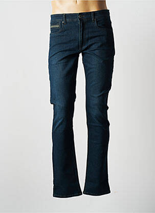 Blugi cu croială slim albastru VIRTUE bărbat