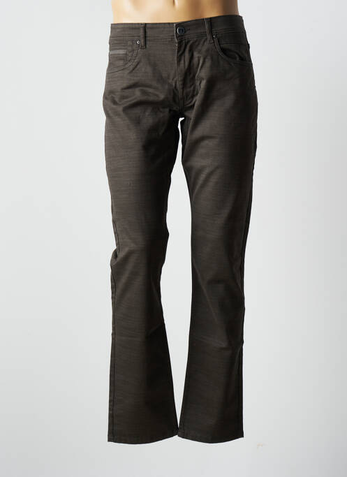 Pantalon slim maro VIRTUE bărbat