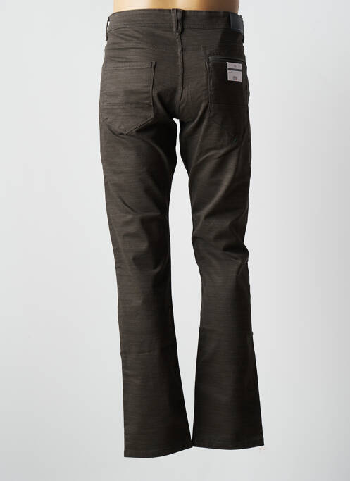 Pantalon slim maro VIRTUE bărbat