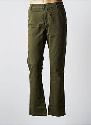 Pantalon chino verde VIRTUE bărbat