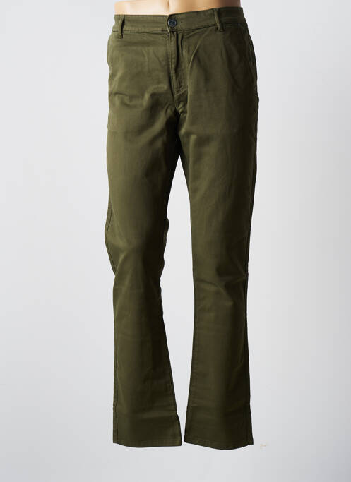 Pantalon chino verde VIRTUE bărbat