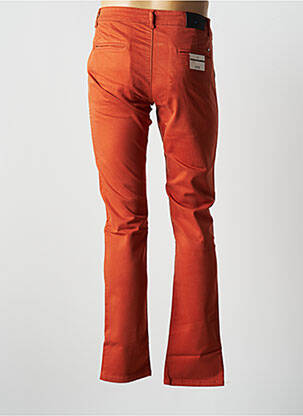 Pantalon chino elasticitate mărime normală portocalie VIRTUE bărbat