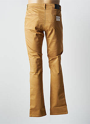 Pantalon chino elasticitate mărime normală maro VIRTUE bărbat