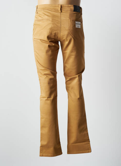 Pantalon chino maro VIRTUE bărbat
