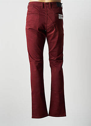 Pantalon chino elasticitate mărime normală roșu VIRTUE bărbat