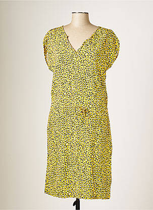 Rochie midi galben GARCIA femeie