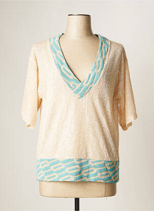 Top bej DIXIE femeie