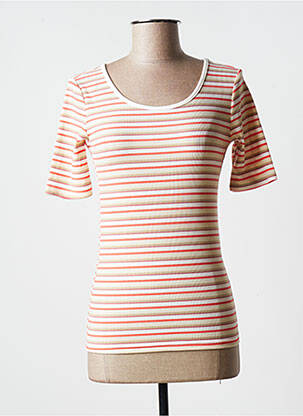 Top bej KAFFE femeie