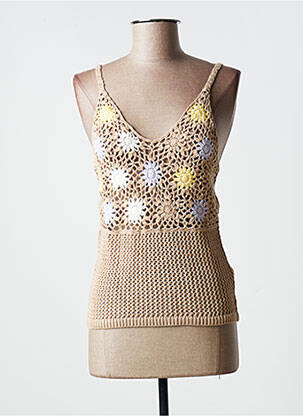 Pulover bej NUMPH femeie