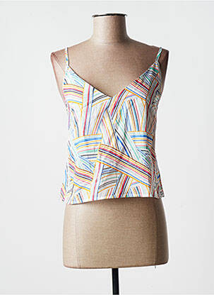 Top alb LILI SIDONIO femeie