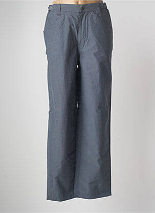 Pantalon larg albastru SUN VALLEY femeie