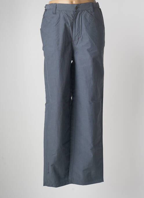 Pantalon larg albastru SUN VALLEY femeie