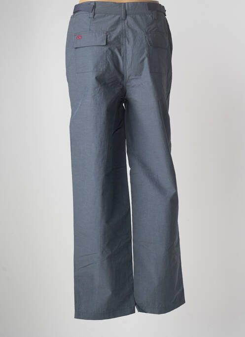 Pantalon larg albastru SUN VALLEY femeie