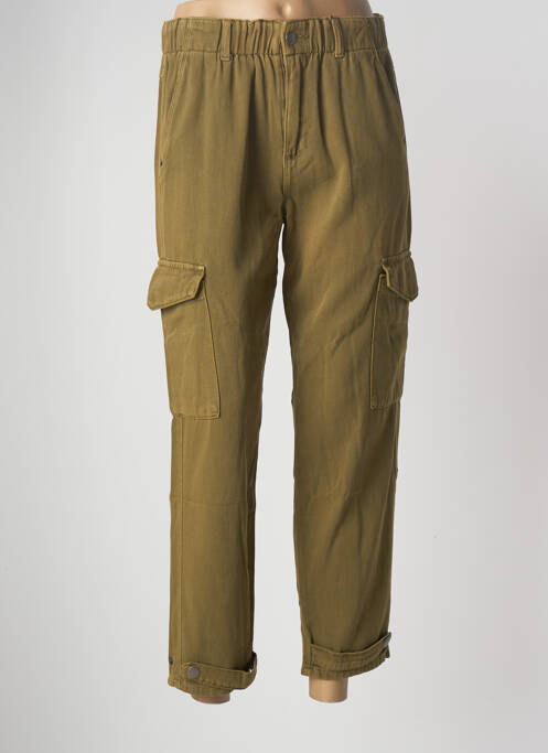 Pantalon cargo verde KAFFE femeie