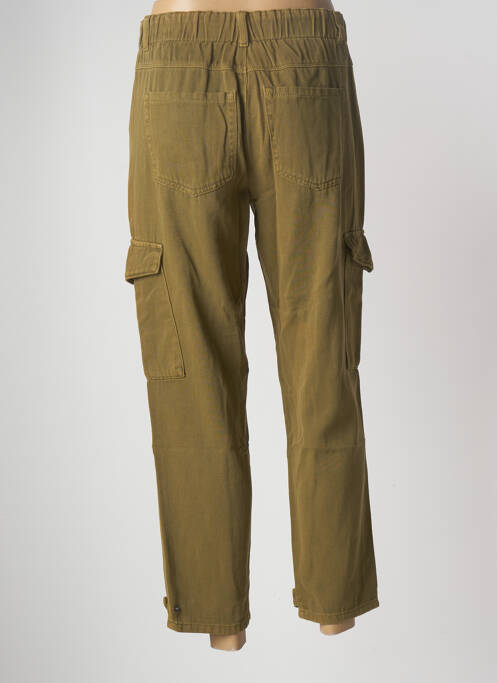 Pantalon cargo verde KAFFE femeie