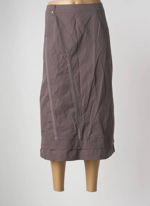 Fustă midi gri VOODOO femeie