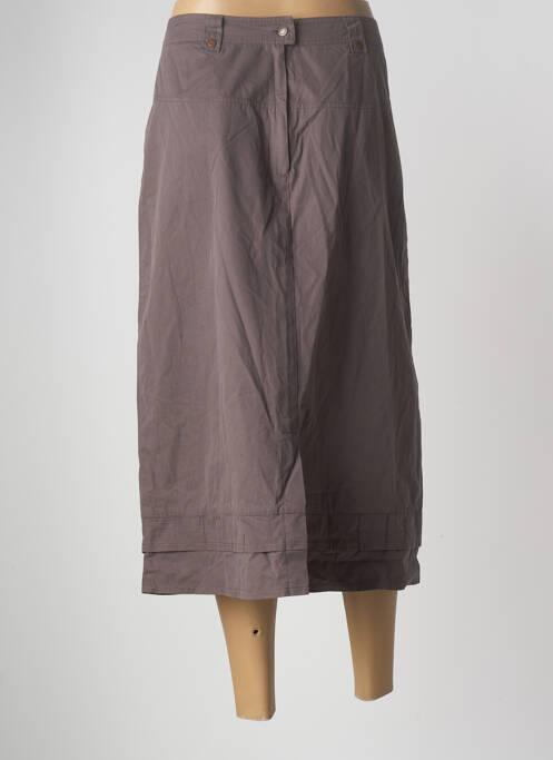 Fustă midi gri VOODOO femeie