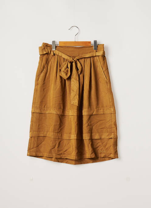 Fustă midi bej NUMPH femeie