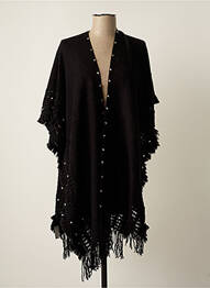 Vestă fără mâneci fără mâneci negru VL COLLECTION femme