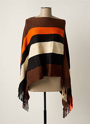 Poncho portocaliu VL COLLECTION femeie