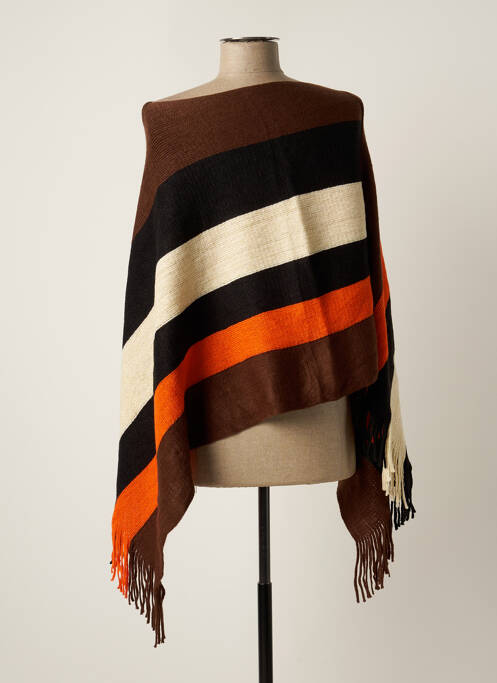 Poncho portocaliu VL COLLECTION femeie