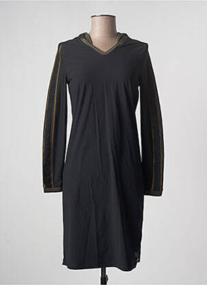 Rochie scurtă mâneci lungi mâneci lungi negru HBT femeie