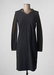 Rochie scurtă mâneci lungi mâneci lungi negru HBT femme