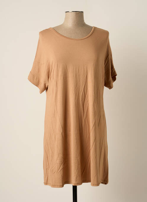 Rochie scurtă maro LAMIAR femeie