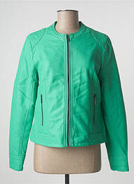 Geci din piele ecologică buzunare verde B.YOUNG femme