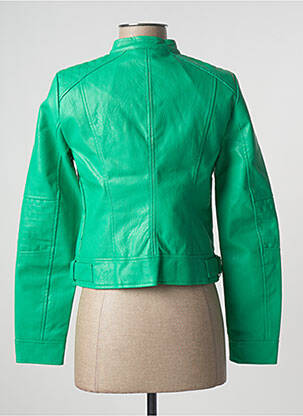Geci din piele ecologică buzunare verde VERO MODA femeie