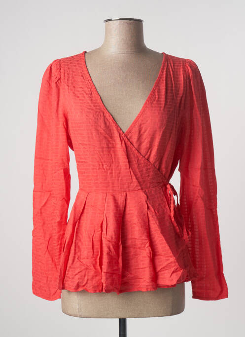 Cardigan petrecut roșu ICHI femeie