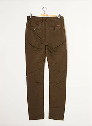 Pantalon chino elasticitate mărime normală verde TEDDY SMITH bărbat