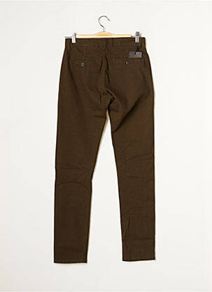 Pantalon chino elasticitate mărime normală verde Y.TWO bărbat