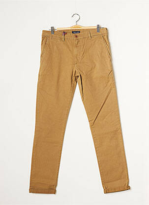 Pantalon chino maro TEDDY SMITH bărbat