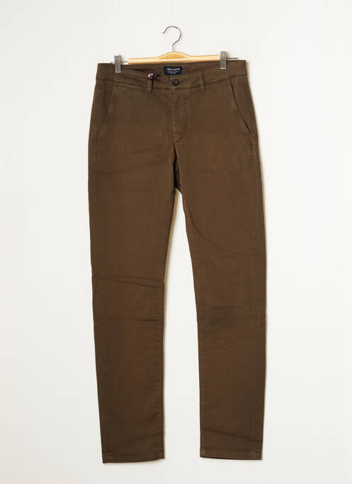 Pantalon chino elasticitate mărime normală verde TEDDY SMITH homme