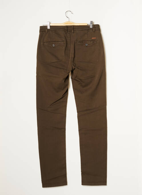 Pantalon chino elasticitate mărime normală verde TEDDY SMITH homme