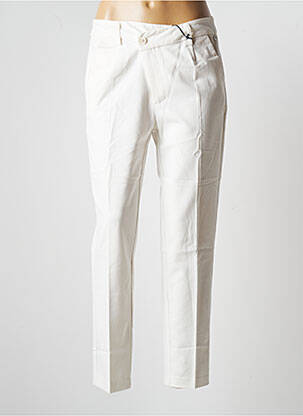 Pantalon chino talie joasă talie joasă bej FREEMAN T.PORTER femeie