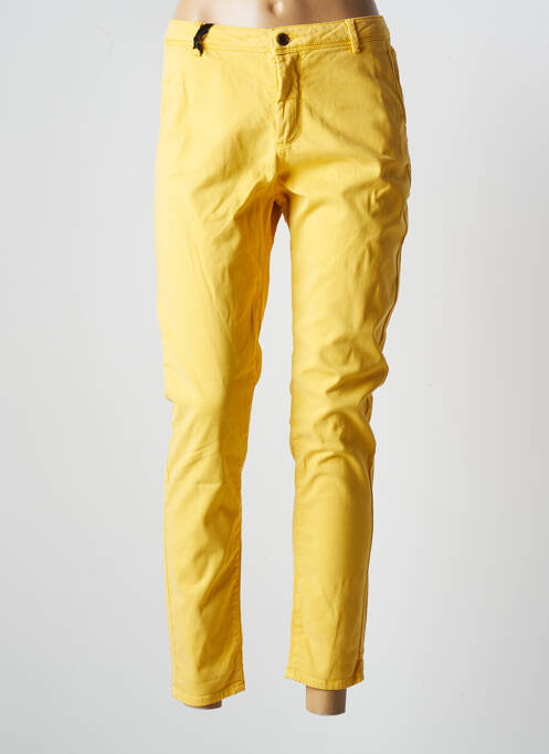 Pantalon chino galben TEDDY SMITH femeie