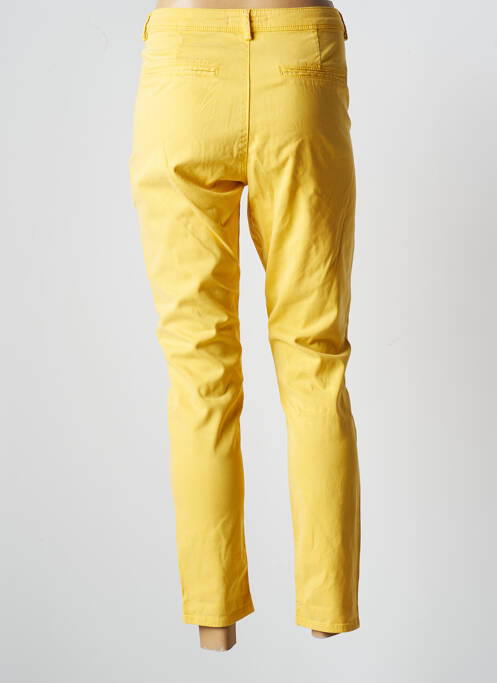 Pantalon chino galben TEDDY SMITH femeie