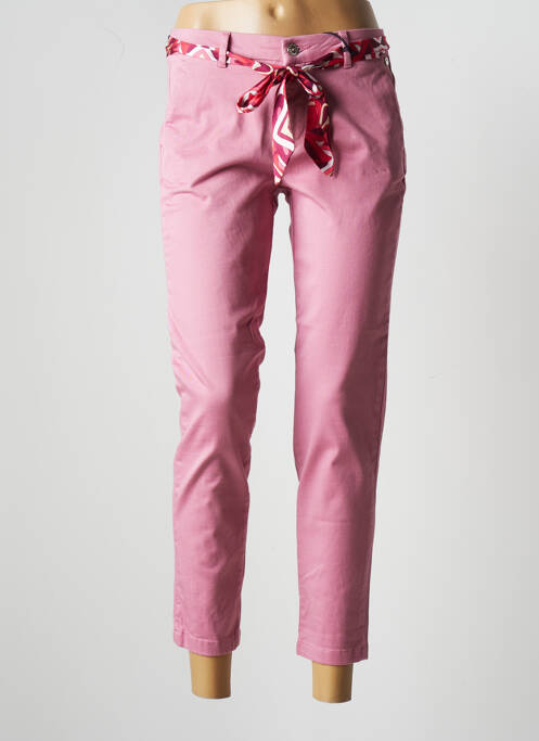 Pantalon 7/8 roz FREEMAN T.PORTER femeie