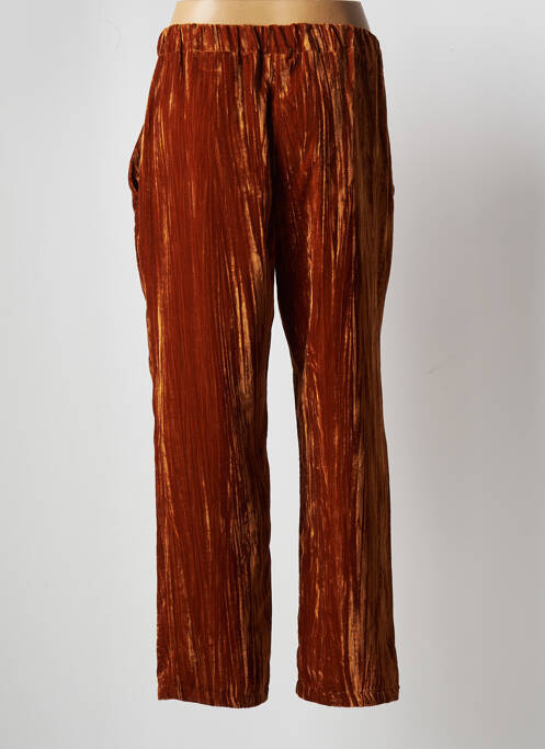 Pantalon drept maro DIXIE femeie