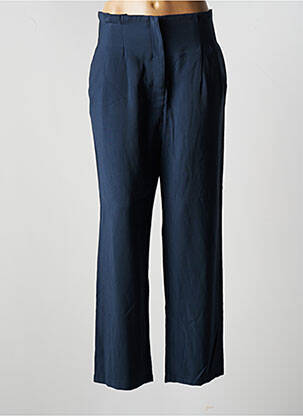 Pantalon drept albastru RUE MAZARINE femeie