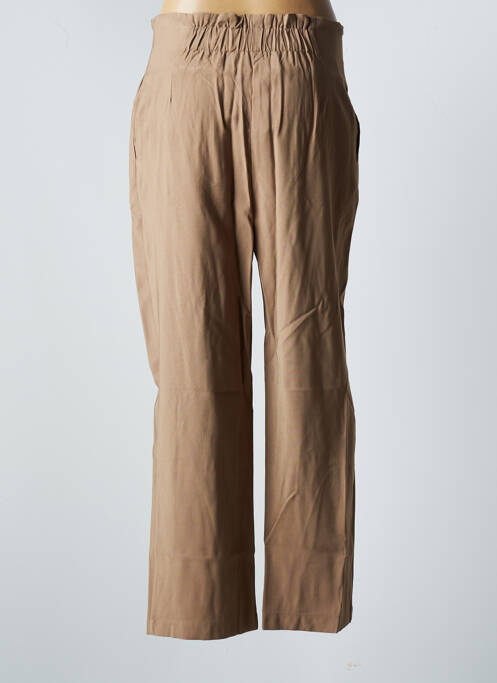 Pantalon drept bej RUE MAZARINE femeie