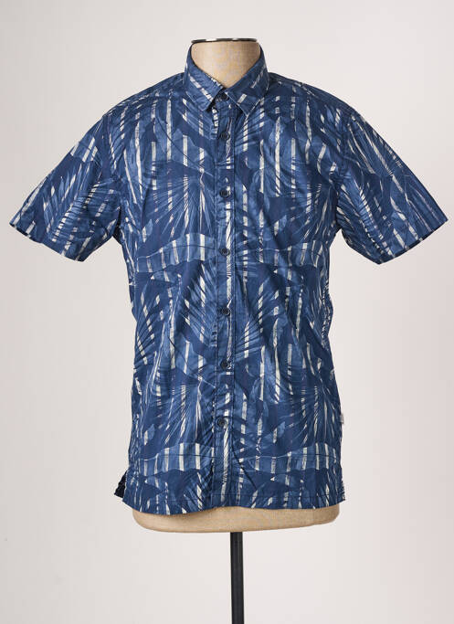 Cămașă cu mâneci scurte albastru GARCIA bărbat