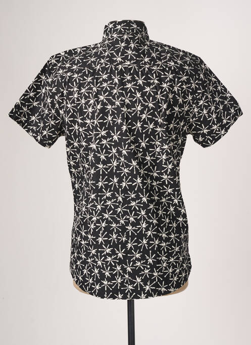 Cămașă cu mâneci scurte negru LE TEMPS DES CERISES bărbat