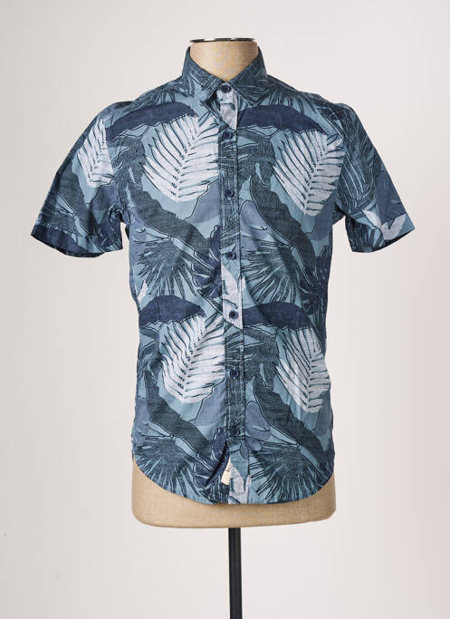 Cămașă cu mâneci scurte albastru GARCIA bărbat