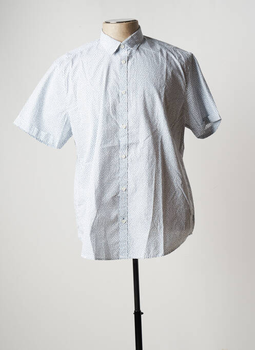 Cămașă cu mâneci scurte alb GARCIA bărbat