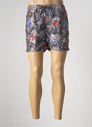 Șort de baie negru TEDDY SMITH bărbat