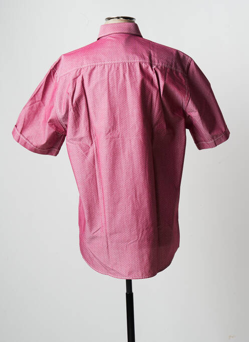 Cămașă cu mâneci scurte roșu JUPITER bărbat